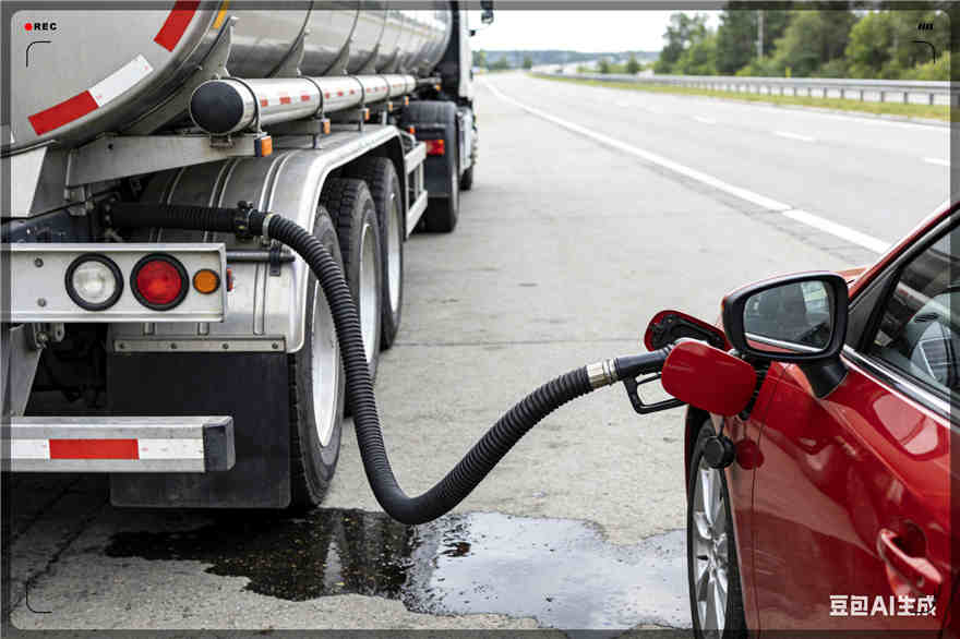 仁寿汽车救援送水案例